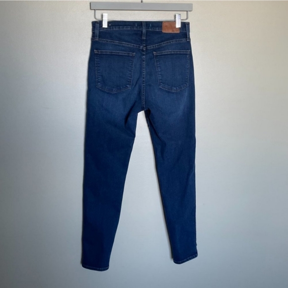 Madewell 10" High Rise Skinny dark wash - Picture 7 of 13